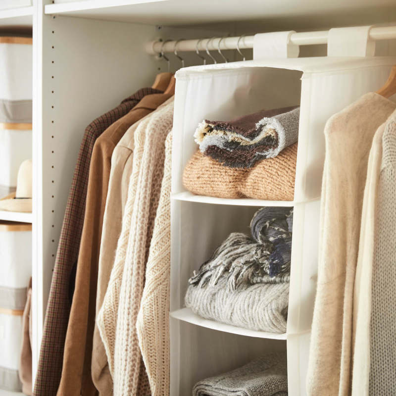 Keeping clothes storage in order