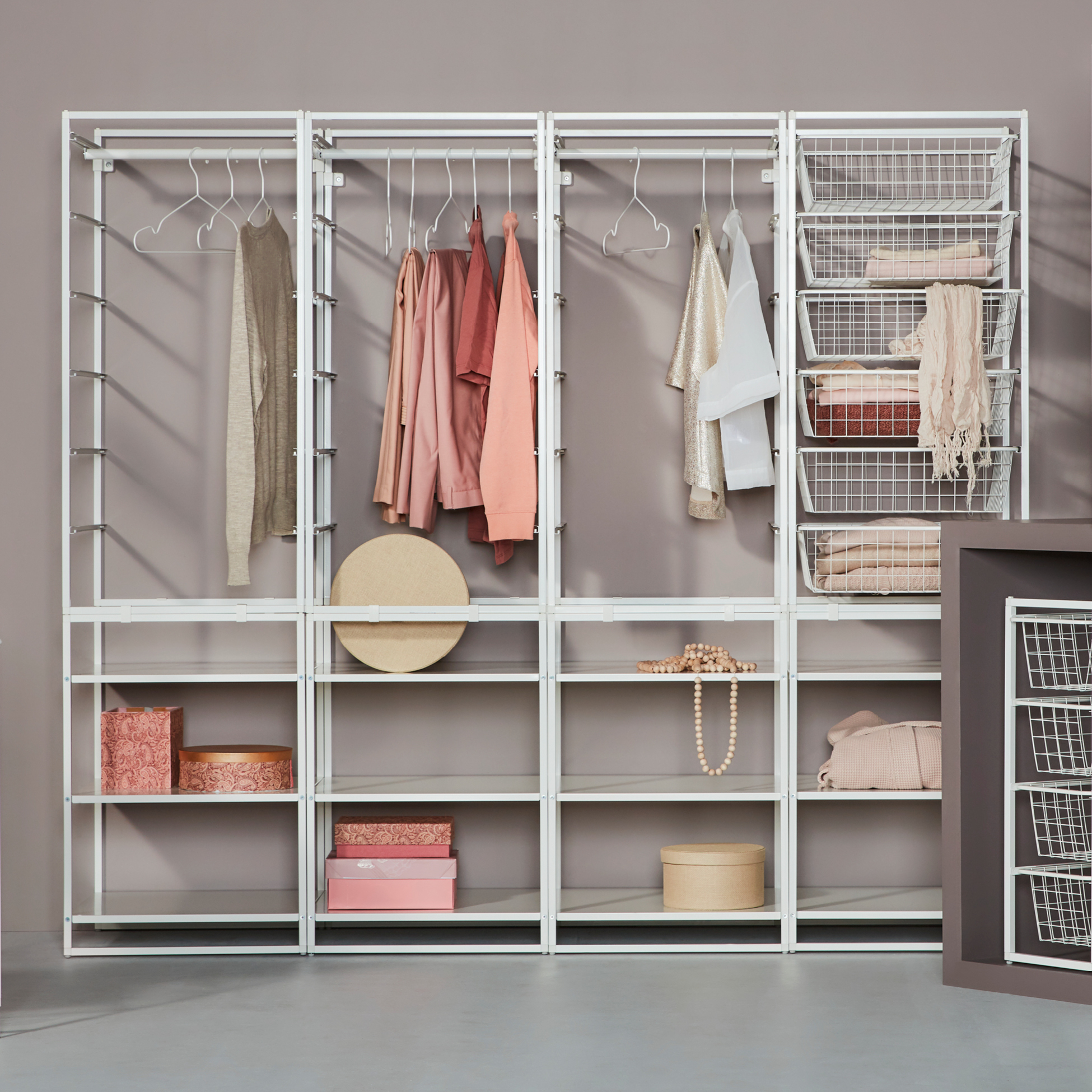 Create a personalized home with flexible storage