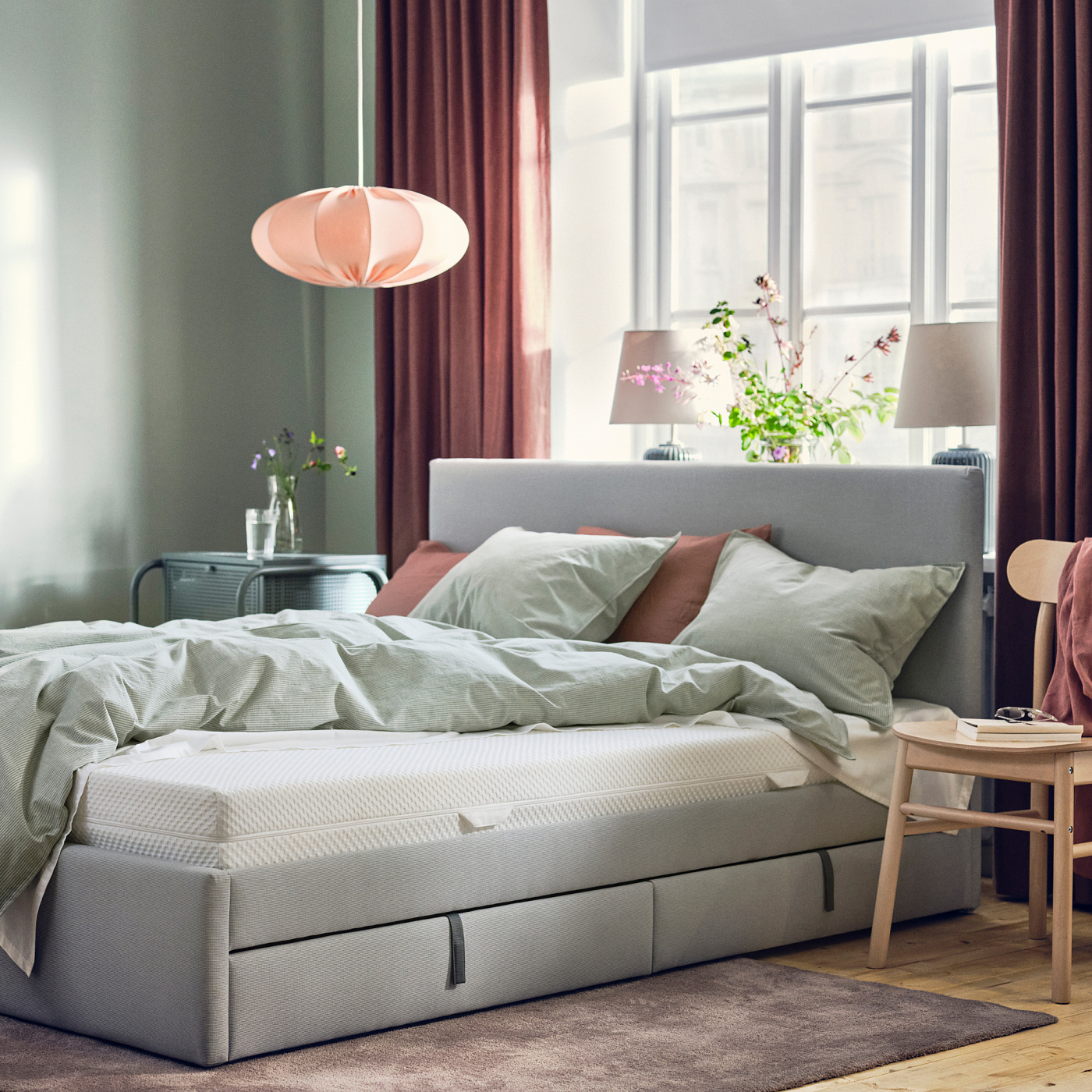 ÅBYGDA foam mattress firm/white - IKEA