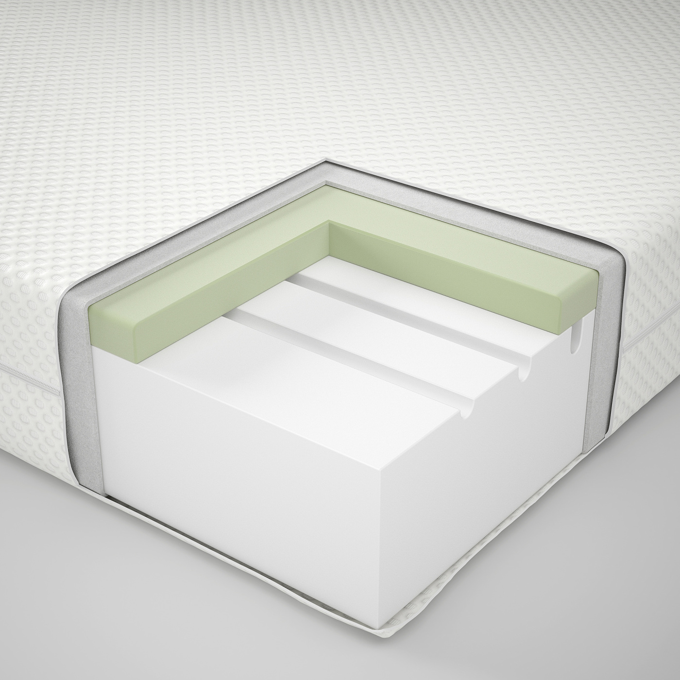 ÅBYGDA foam mattress firm/white - IKEA