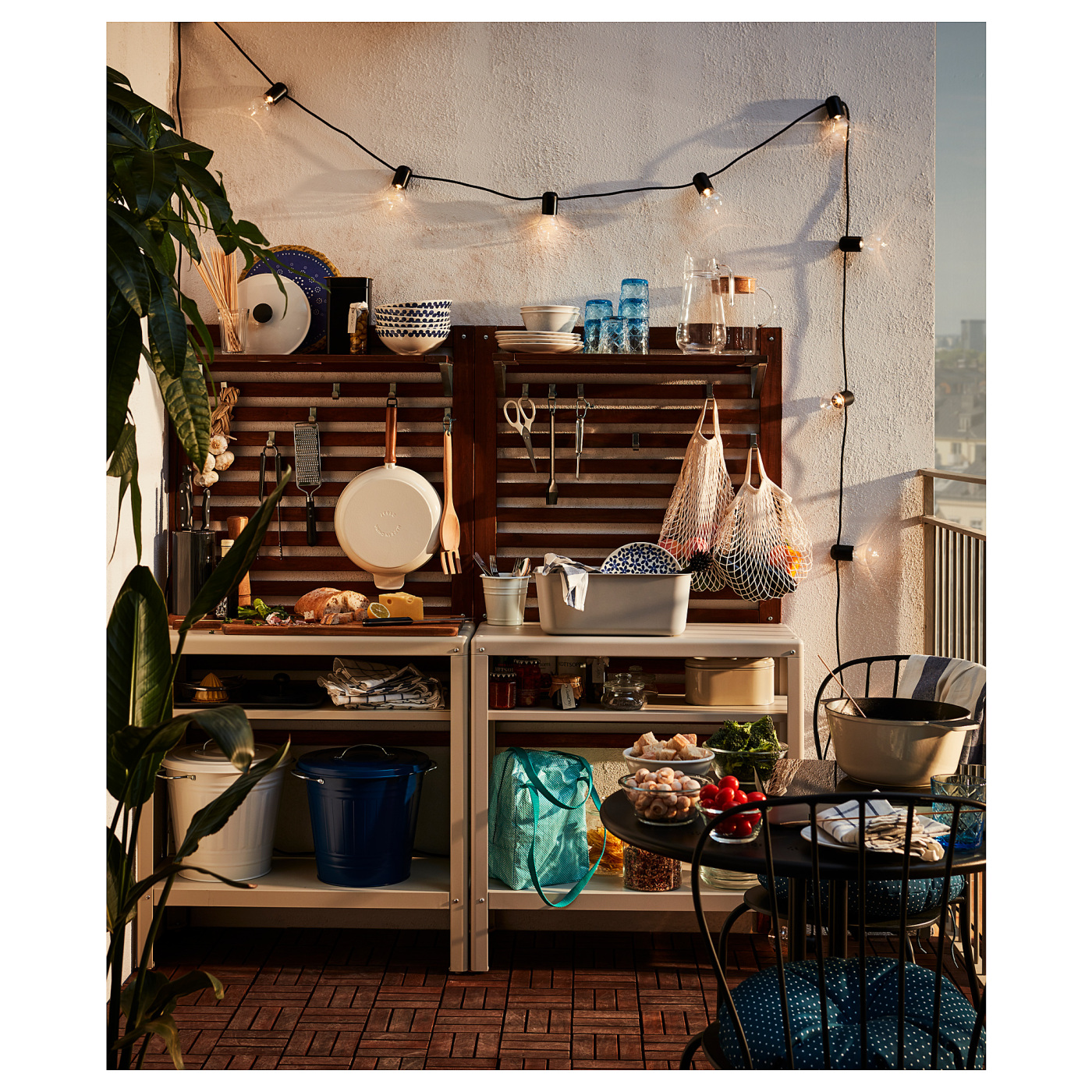 ÄPPLARÖ wall panel, outdoor brown stained - IKEA