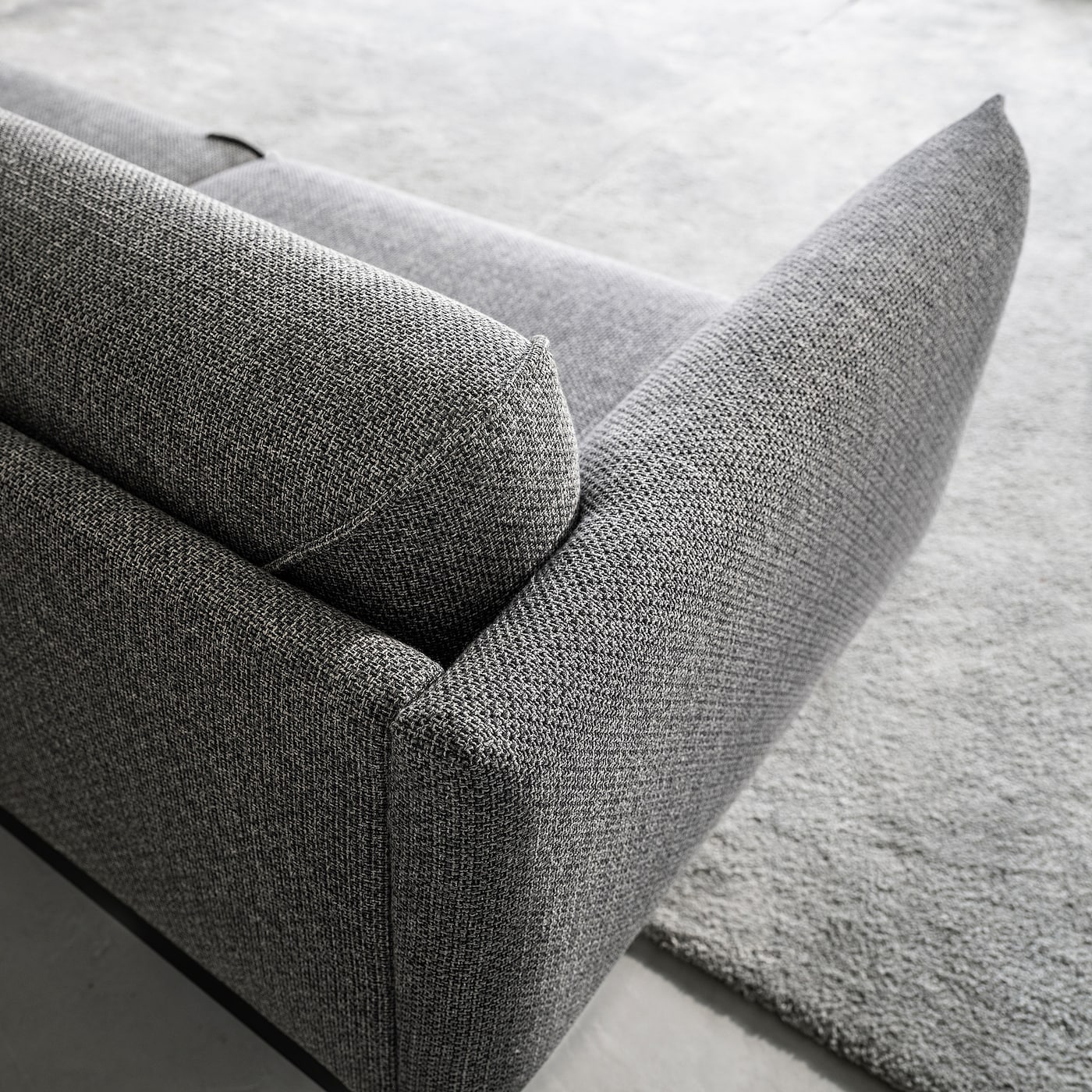 APPLARYD 2 seat sofa Lejde grey black IKEA