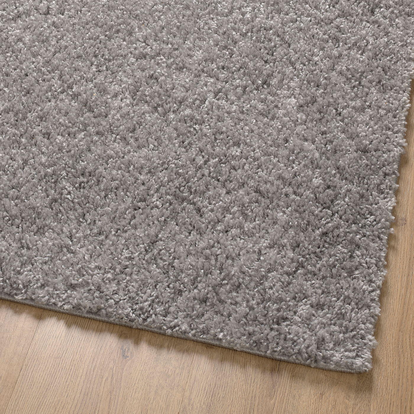 ÄRENDE rug, high pile grey - IKEA