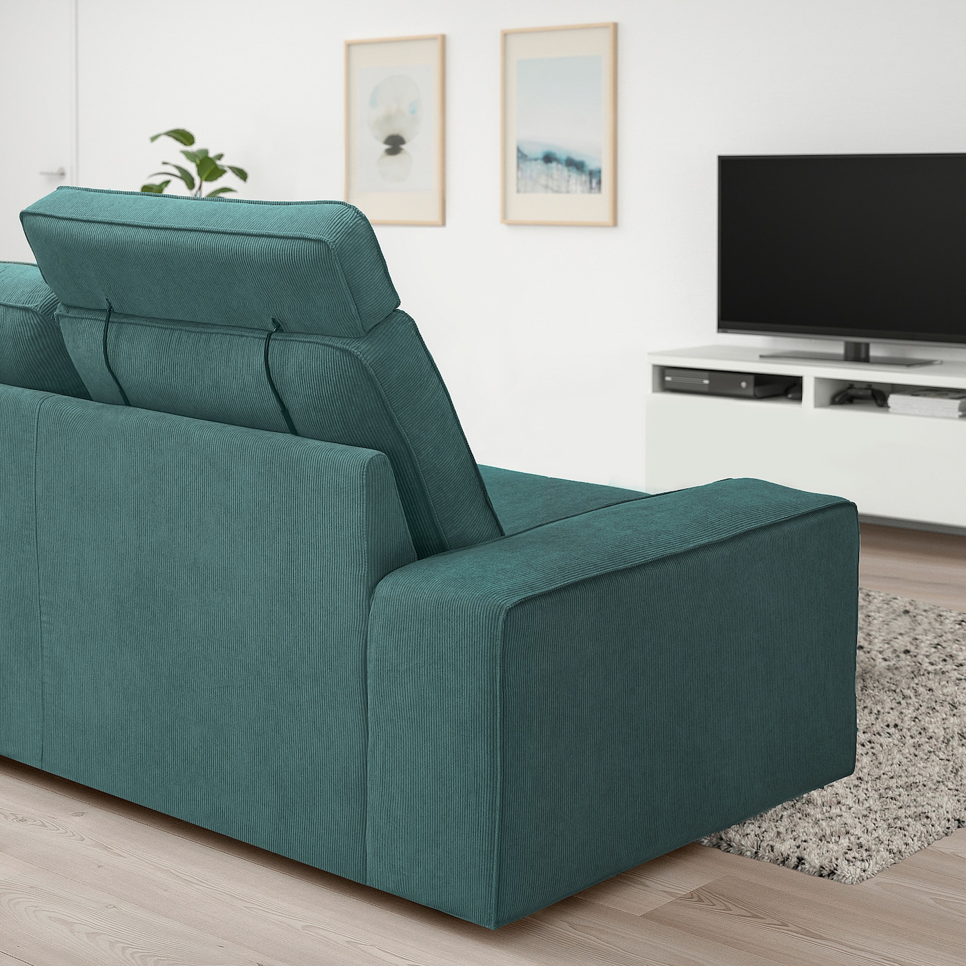 アメージングタイランド・グランドセール headrest ÄSPERED Kelinge IKEA - grey-turquoise 枕・抱き枕