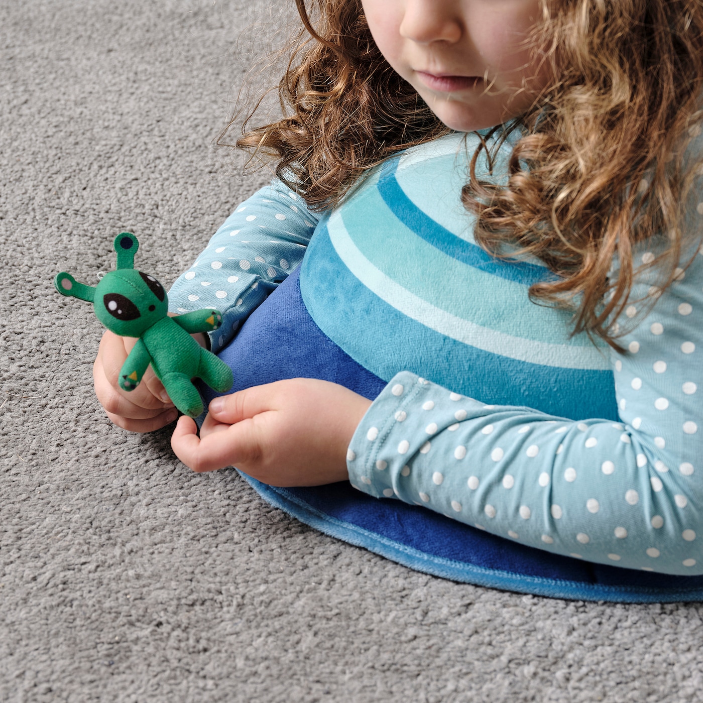 AFTONSPARV soft toy mini-alien/green - IKEA