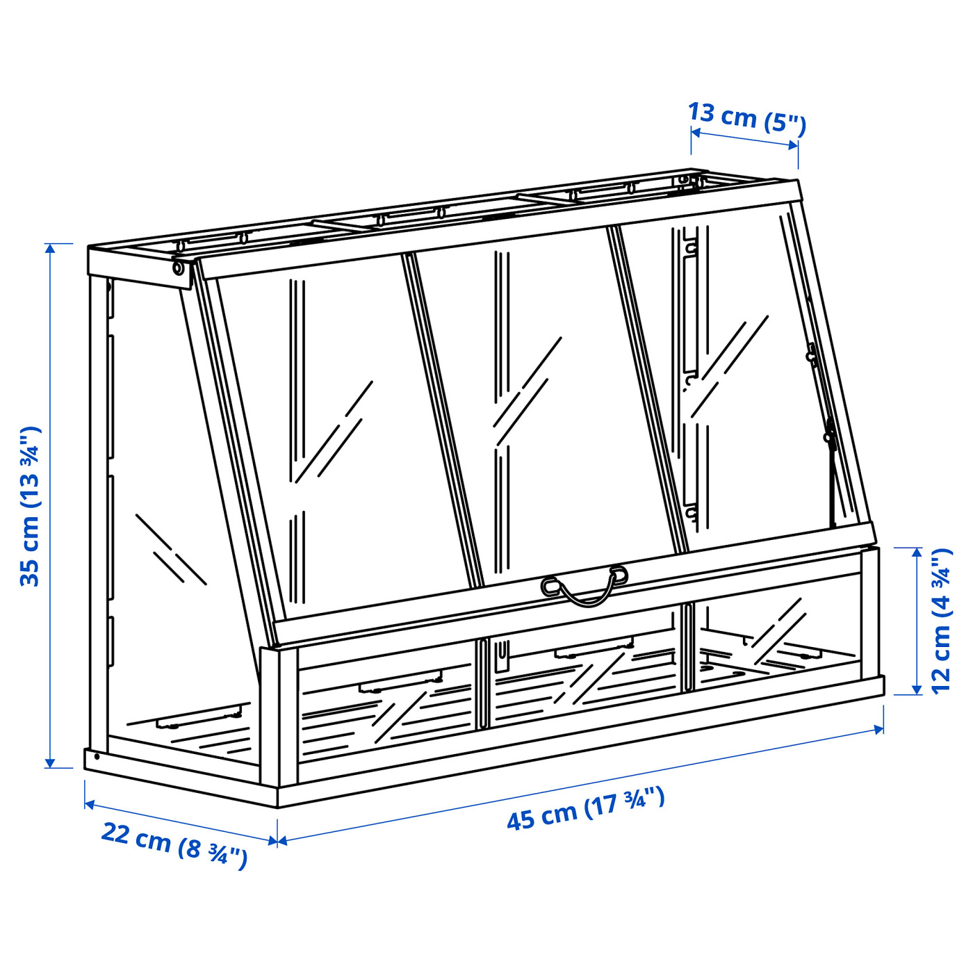 ÅKERBÄR greenhouse in/outdoor/white - IKEA