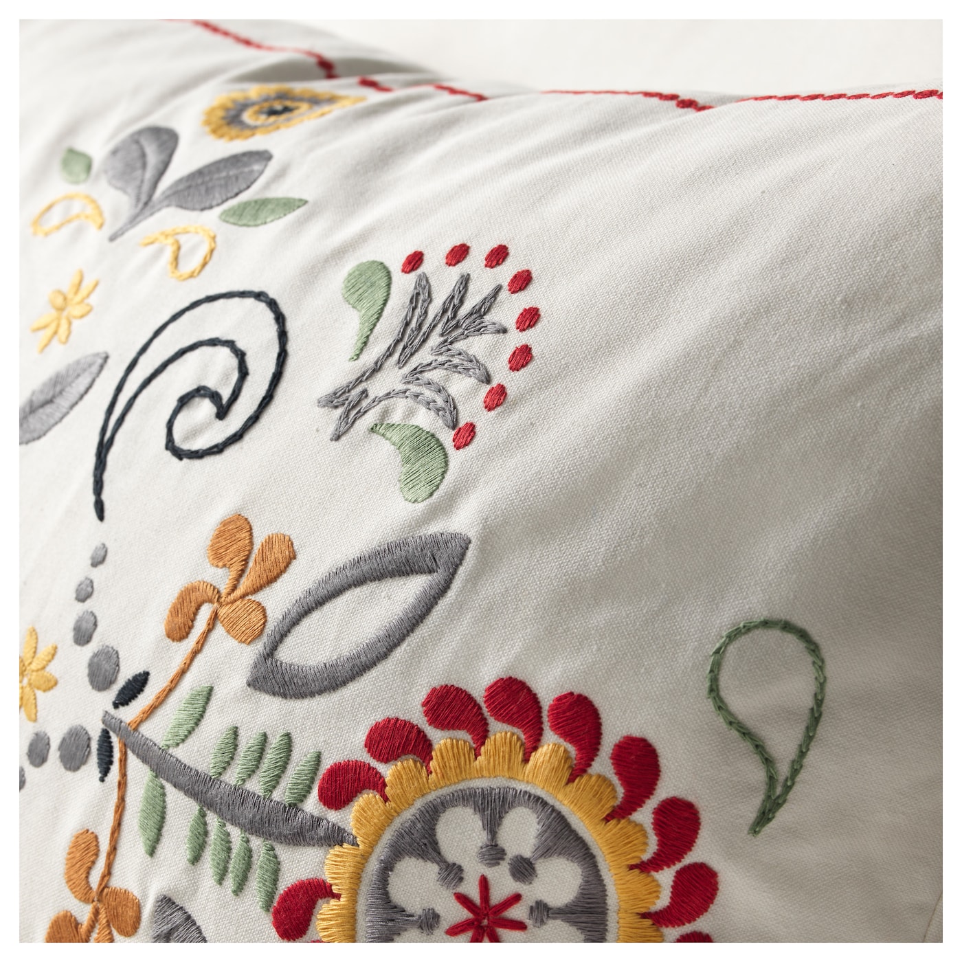 Ikea embroidered pillow hotsell