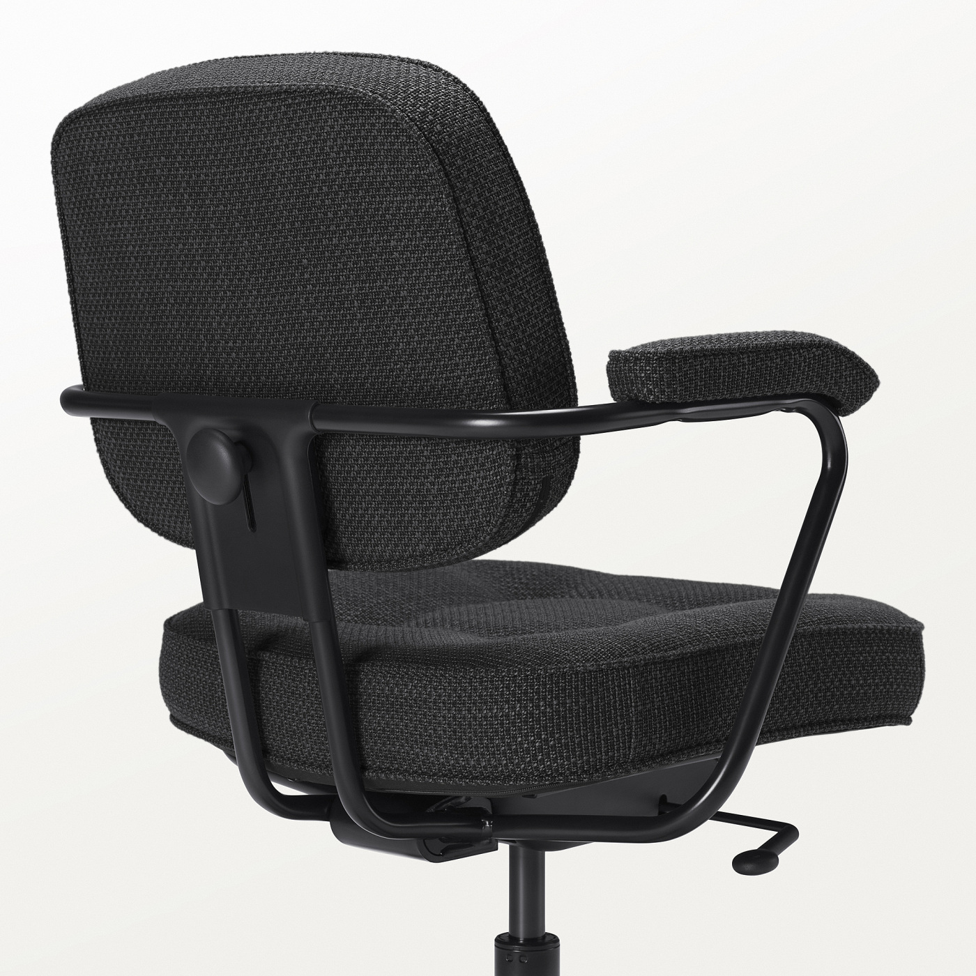 ALEFJÄLL office chair Finnaryd grey/black - IKEA