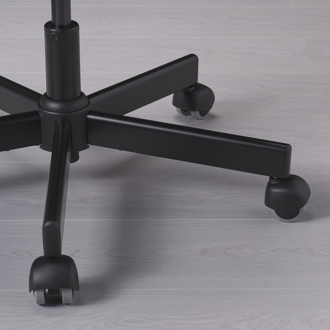 ALEFJÄLL office chair Finnaryd grey/black - IKEA