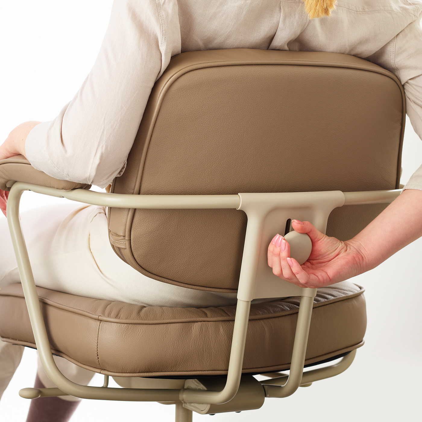 ALEFJÄLL office chair Grann beige - IKEA