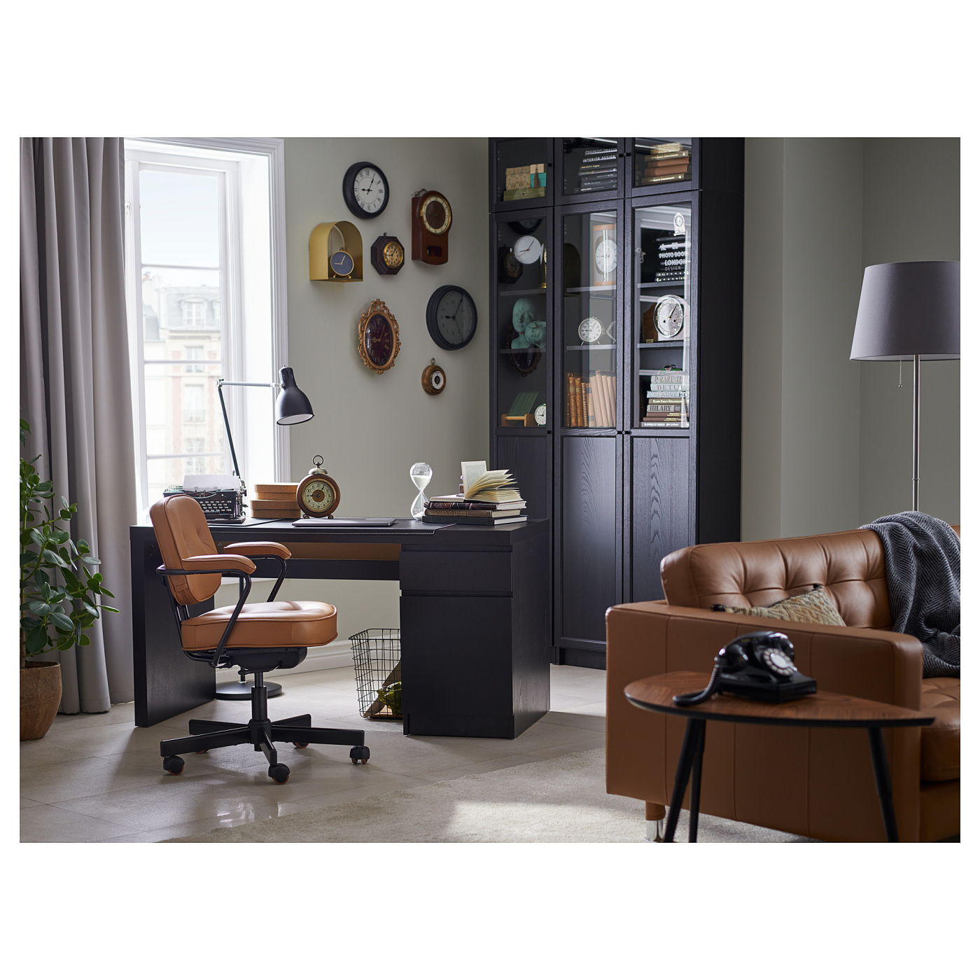 ALEFJÄLL office chair Grann golden-brown - IKEA