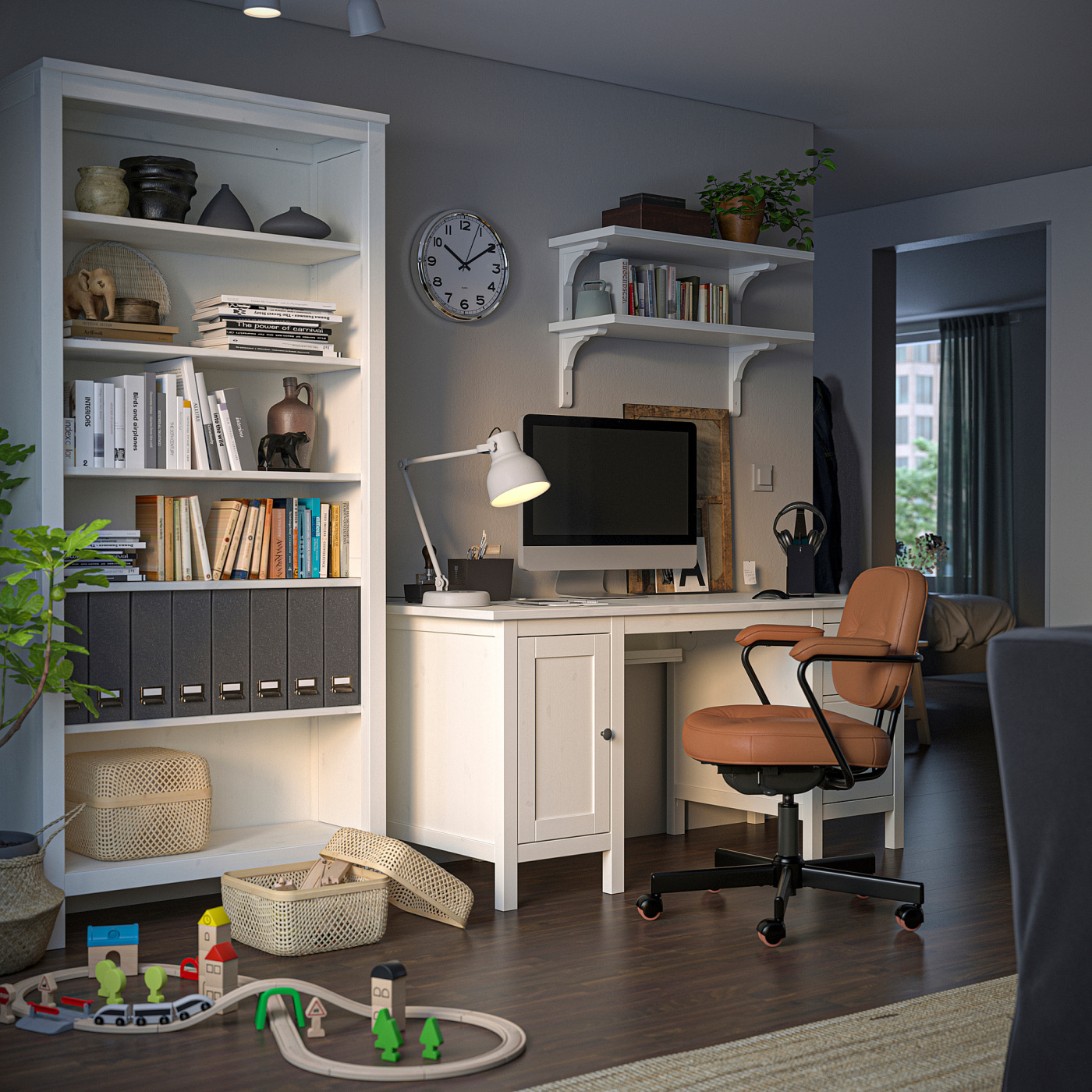 ALEFJÄLL office chair Grann golden-brown - IKEA