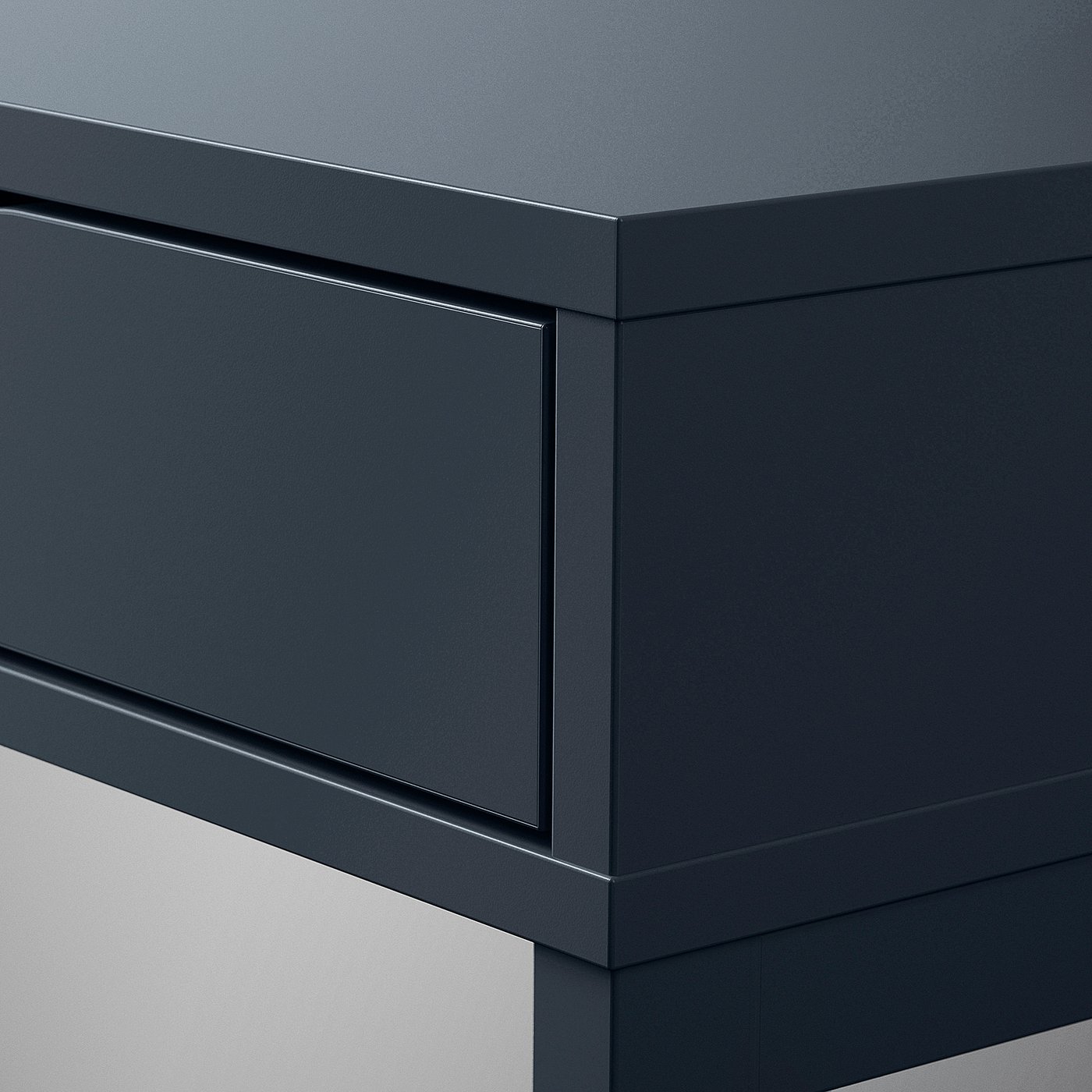 ALEX desk black-blue - IKEA