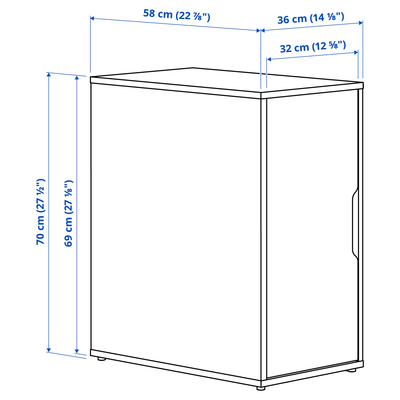 ikewakoページ ALEX storage unit white - IKEA