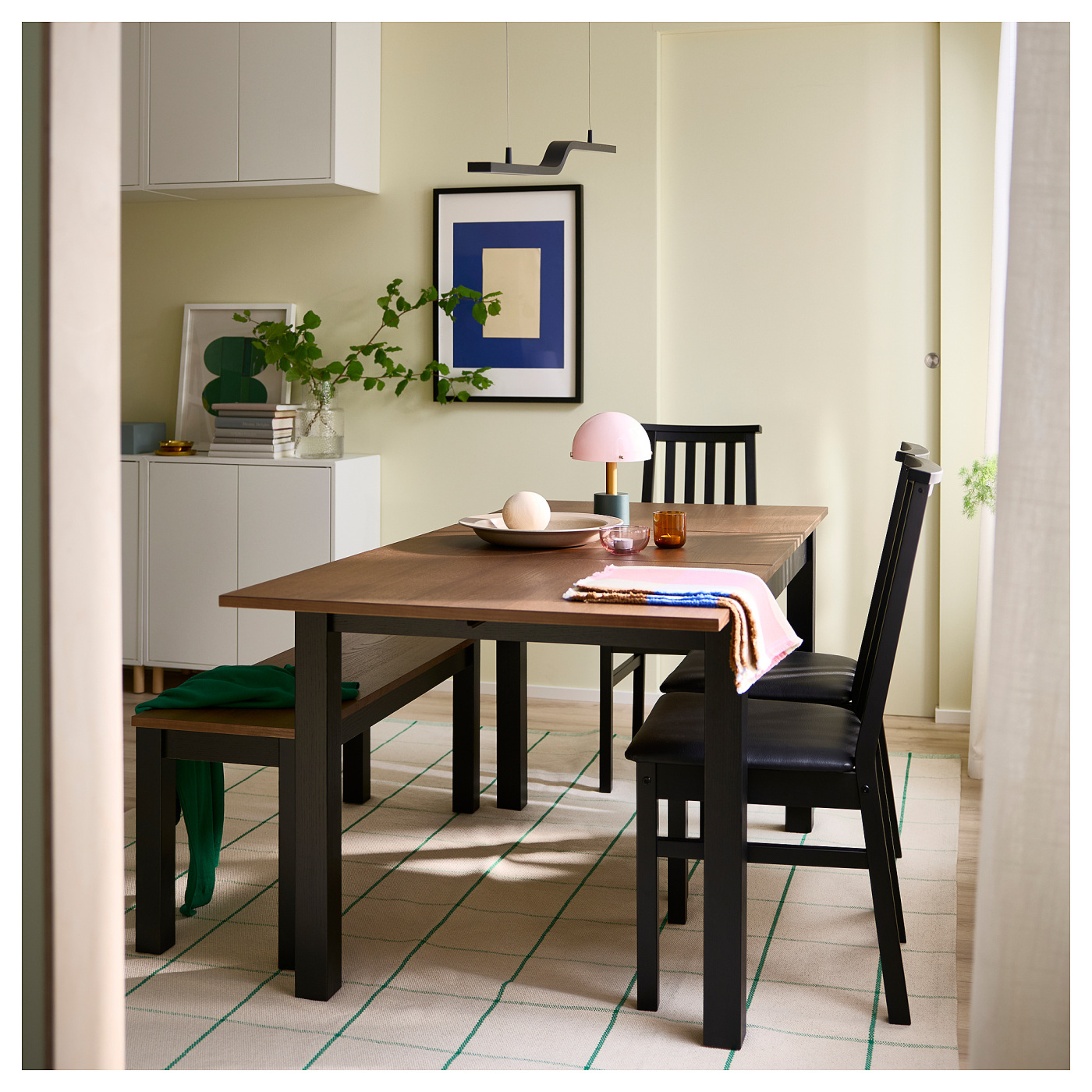 ÅLHULT chair black/Bomstad black - IKEA