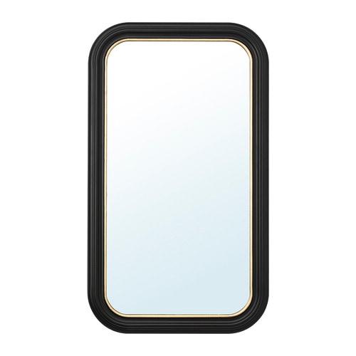 IKEA ミラー SVANSELE SVANSELE mirror, gold, 303/4x303/4