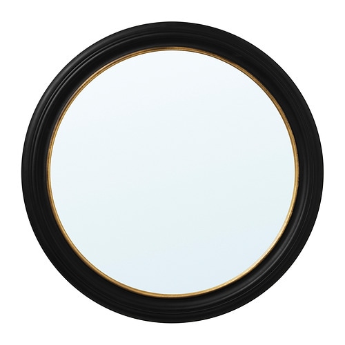 IKEA ミラー SVANSELE SVANSELE mirror, gold, 283/4x621/4
