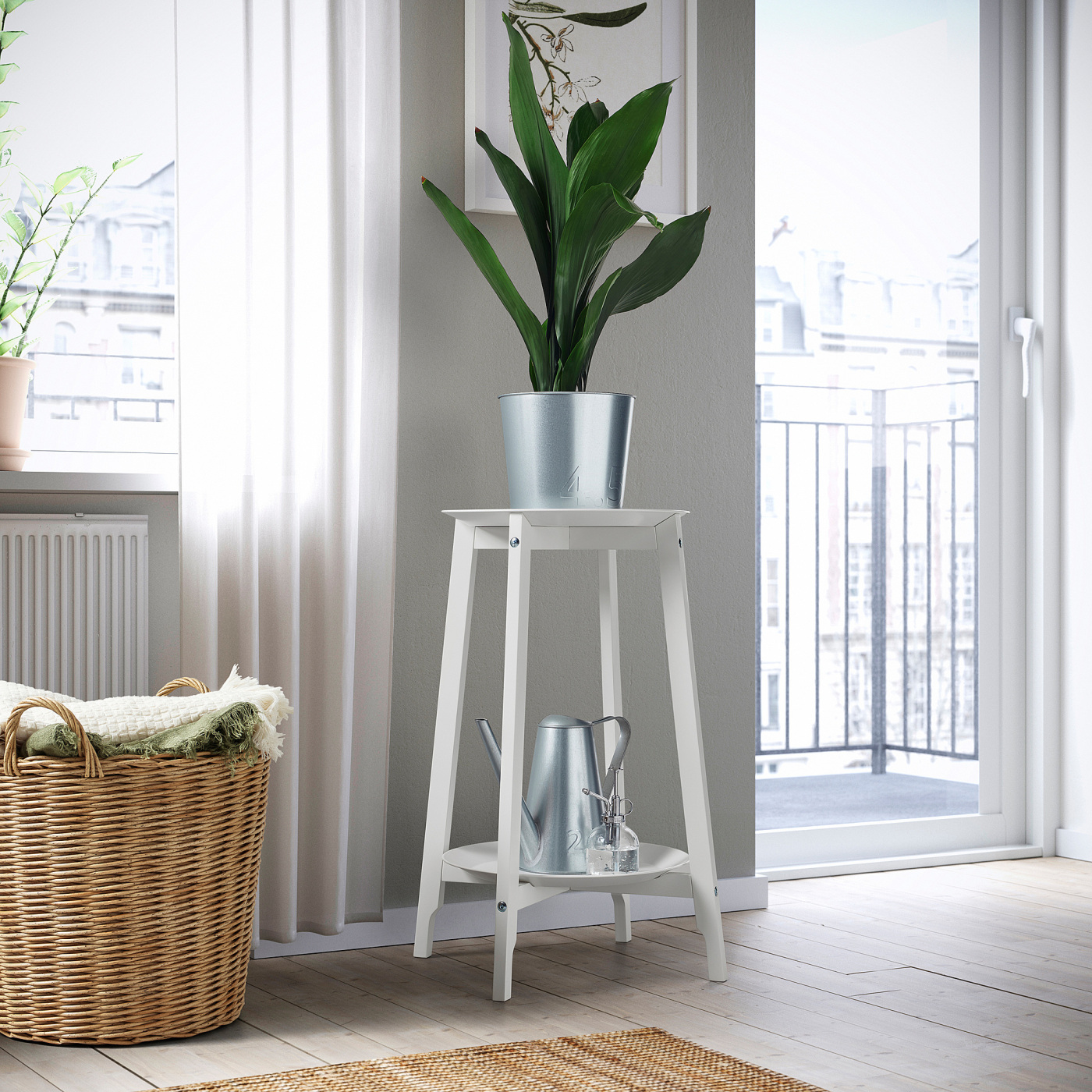 ALPVIDE plant stand white - IKEA