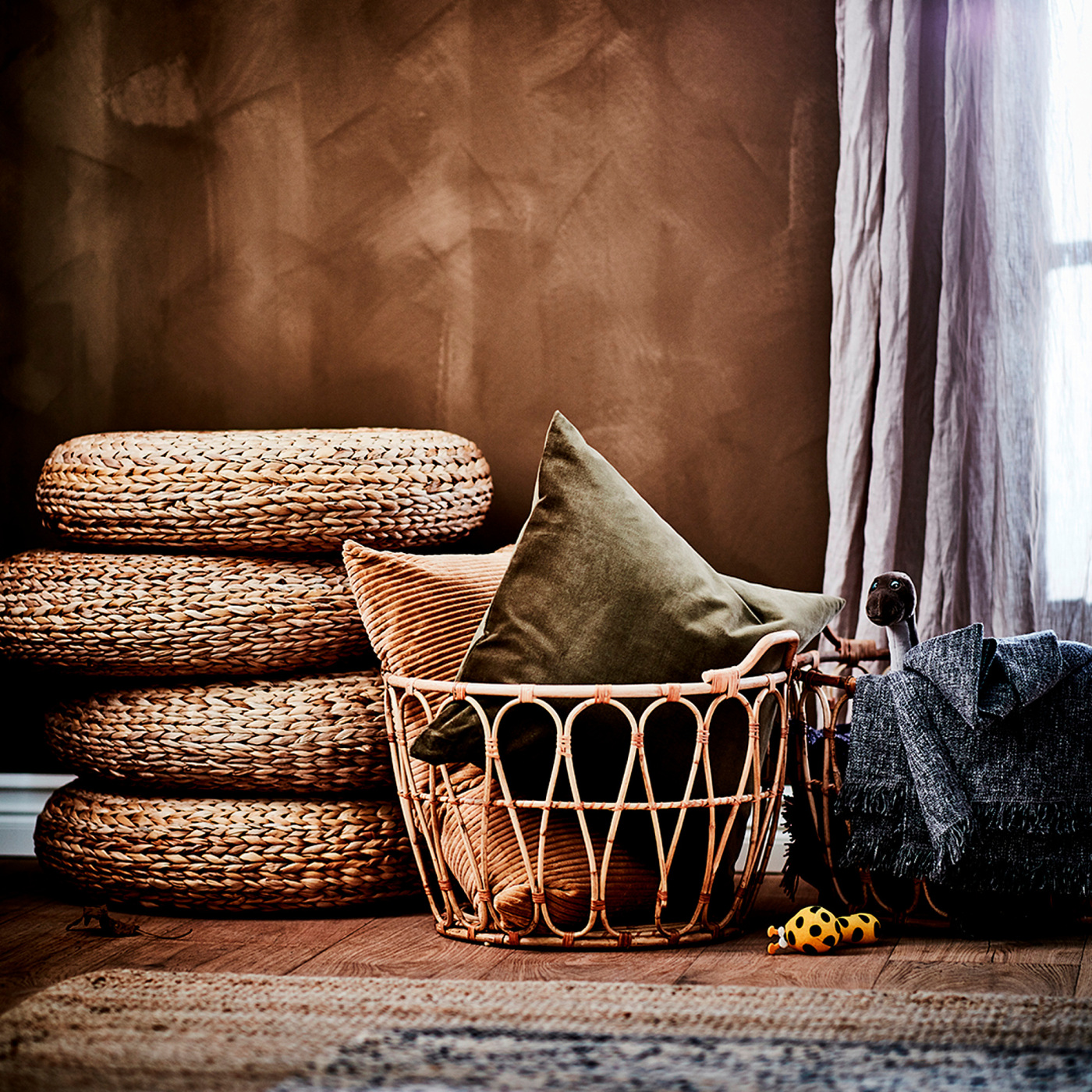 ALSEDA stool banana fibre - IKEA