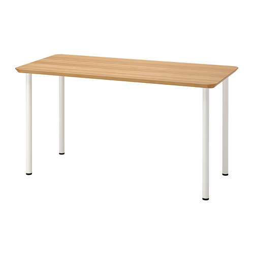 ANFALLARE / HILVER desk bamboo - IKEA