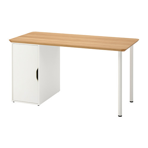MÅLSKYTT / ALEX desk birch/white - IKEA