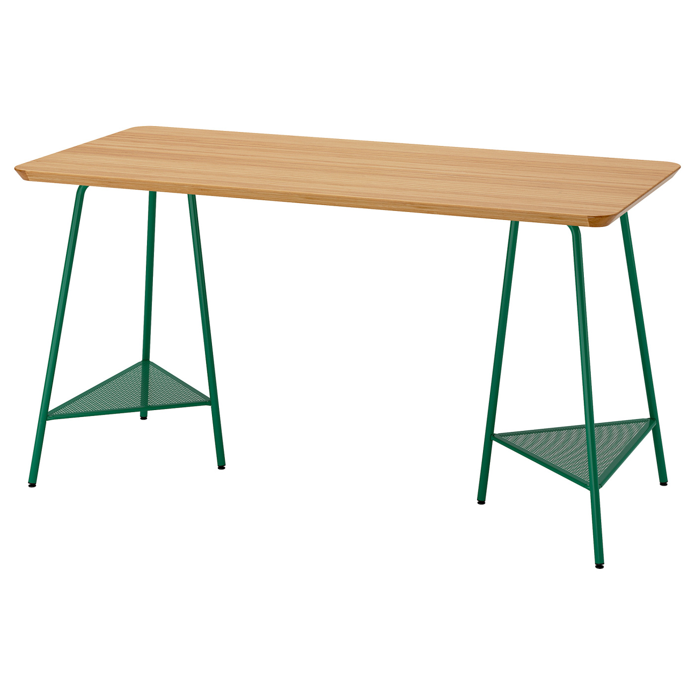 ANFALLARE / TILLSLAG desk bamboo/green - IKEA