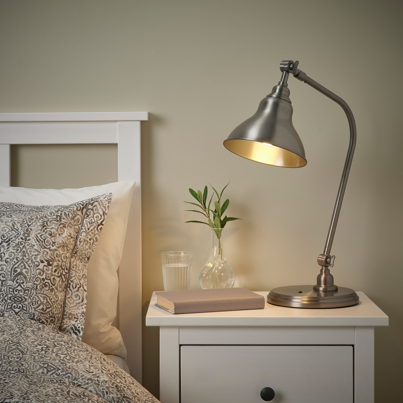 ANKARSPEL work lamp pewter effect - IKEA