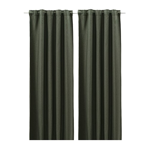 IKEA DYTÄG カーテン 145x250cm 2枚セット イケア IKEA - DYTAG -ディトーグ- カーテン1組 ホワイト
