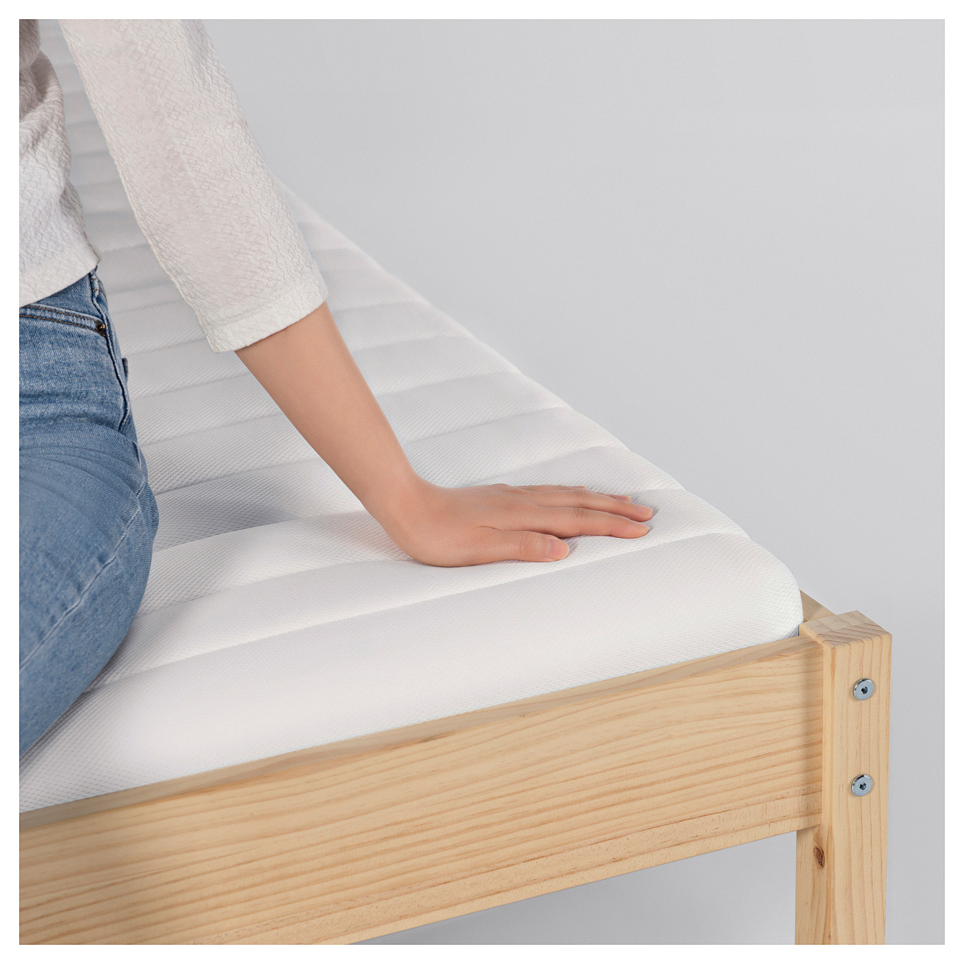 ÅNNFJÄLLET coir mattress super firm/white - IKEA
