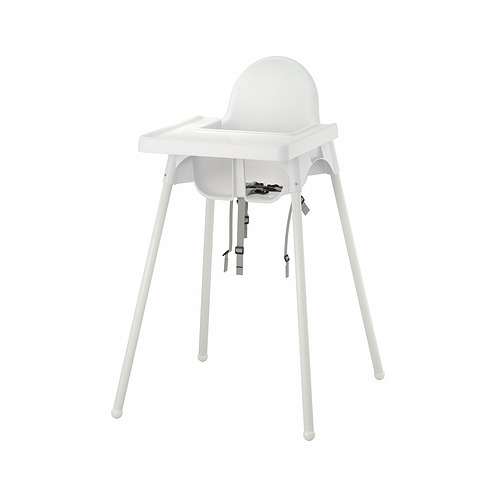LANGUR seat shell for highchair white - IKEA