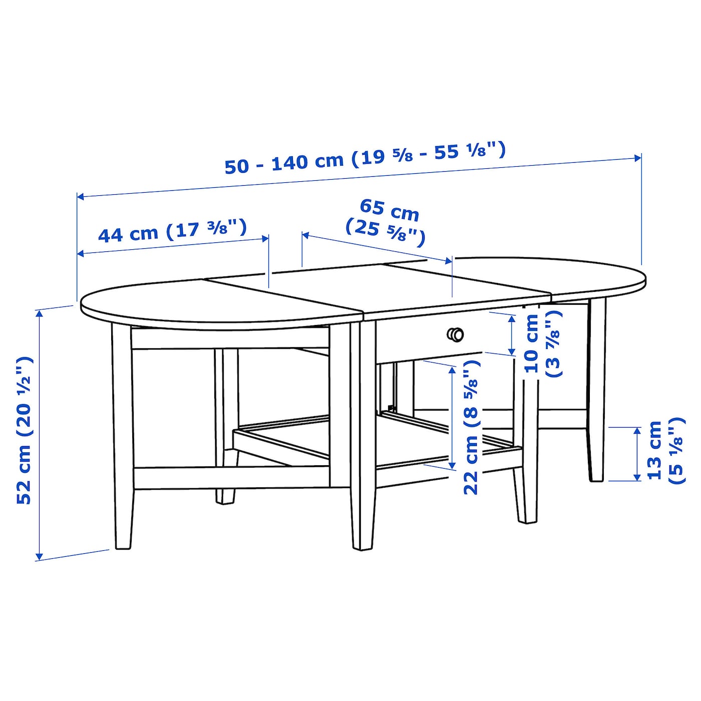 Amazon.com: ARKELSTORP Modern Home Office Desk, 140x70x74 cm