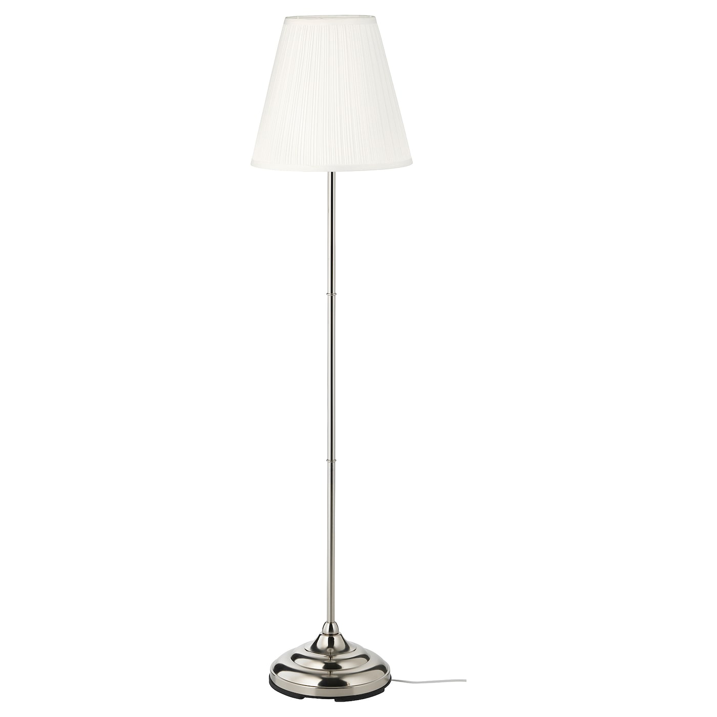 ÅRSTID floor lamp nickel-plated/white - IKEA ÅRSTID floor lamp nickel-plated/white - IKEA
