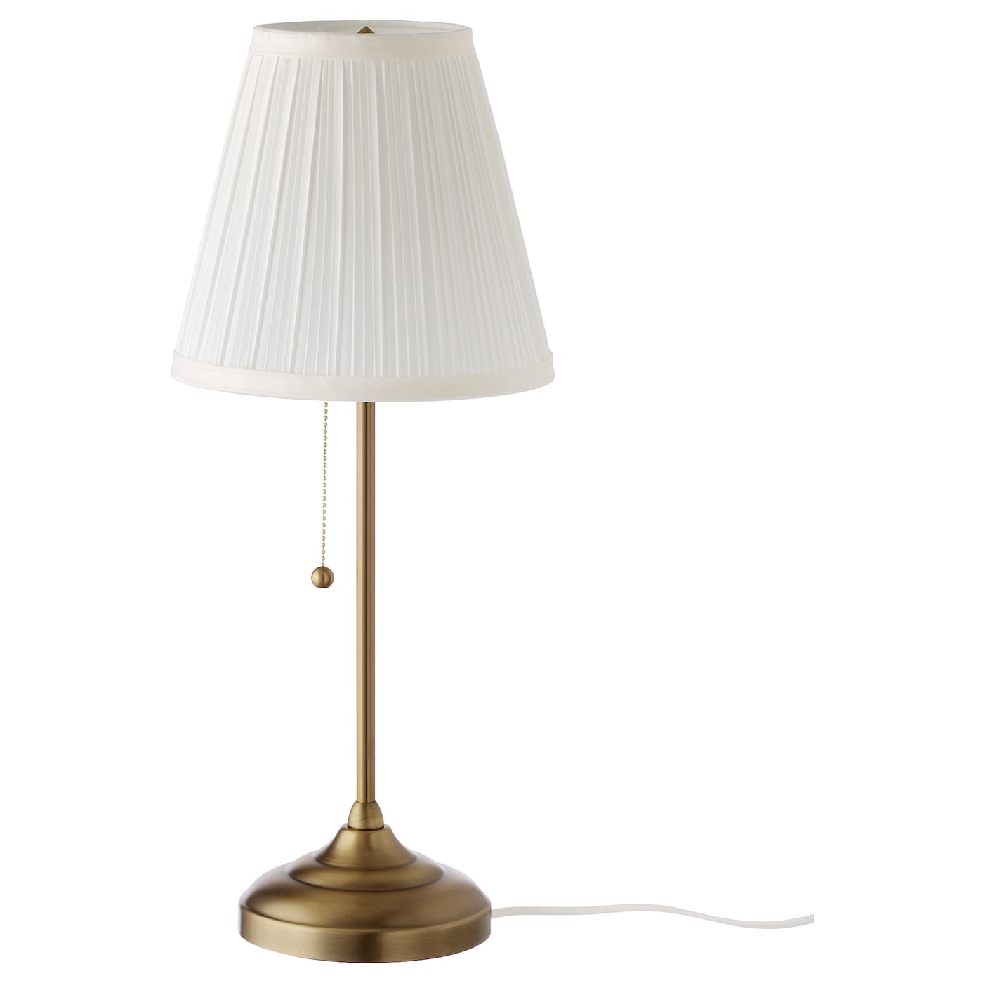 ÅRSTID table lamp brass/white - IKEA