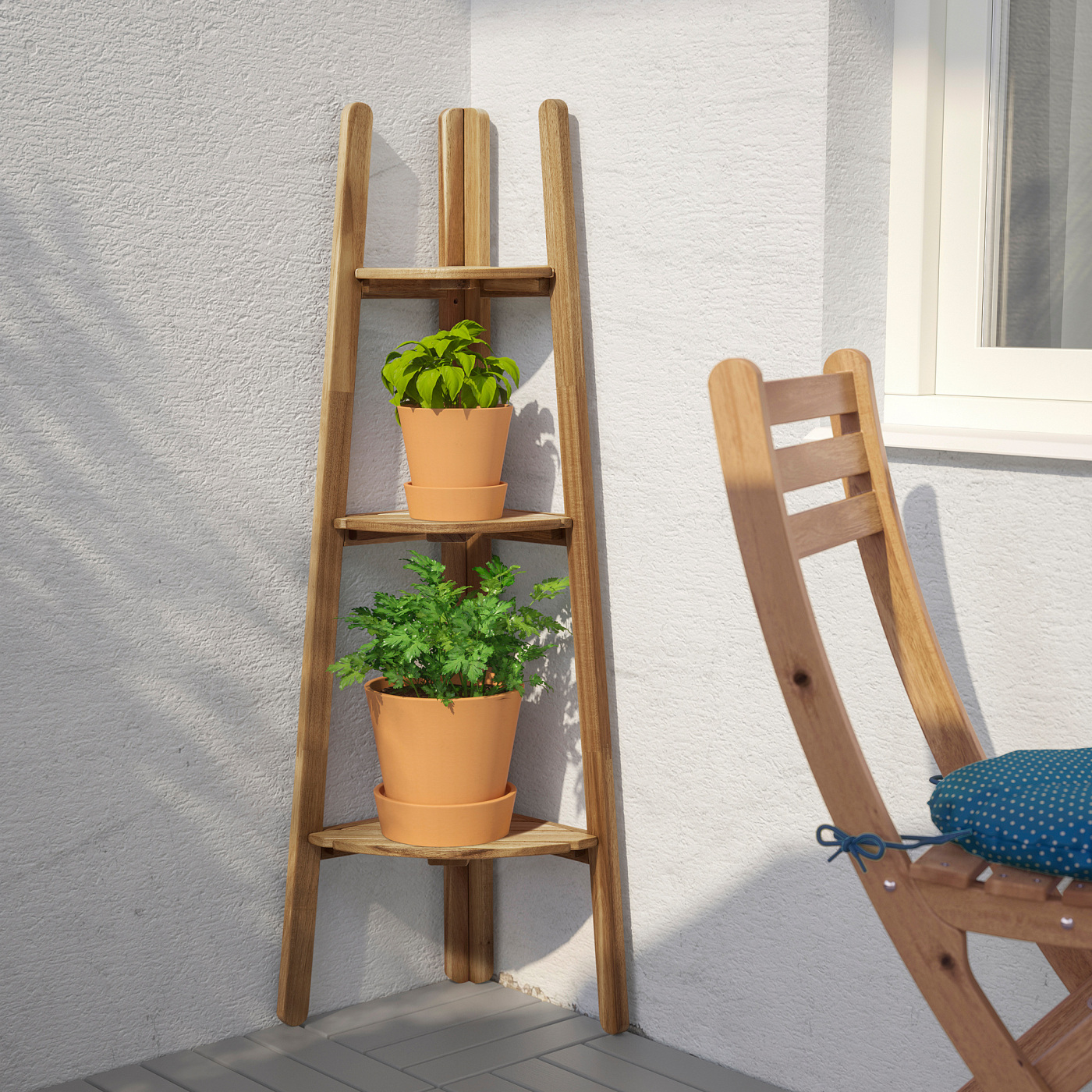 【NARUPON】IKEA ASKHOLMEN プラントスタンド ASKHOLMEN plant stand acacia - IKEA