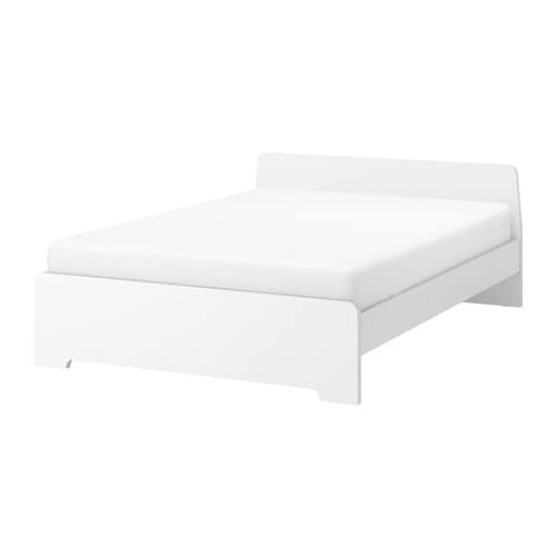 IKEA アスクヴォル　ASKVOLL askvoll-bed-frame-white-