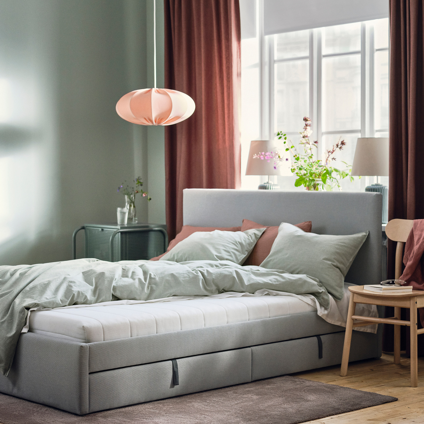 ÅSVANG foam mattress firm/white - IKEA