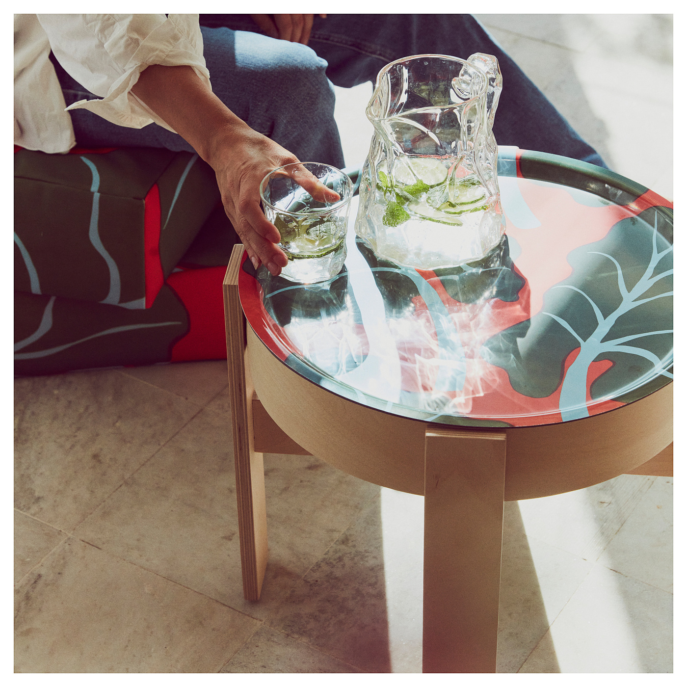 BASTUA jug clear glass - IKEA