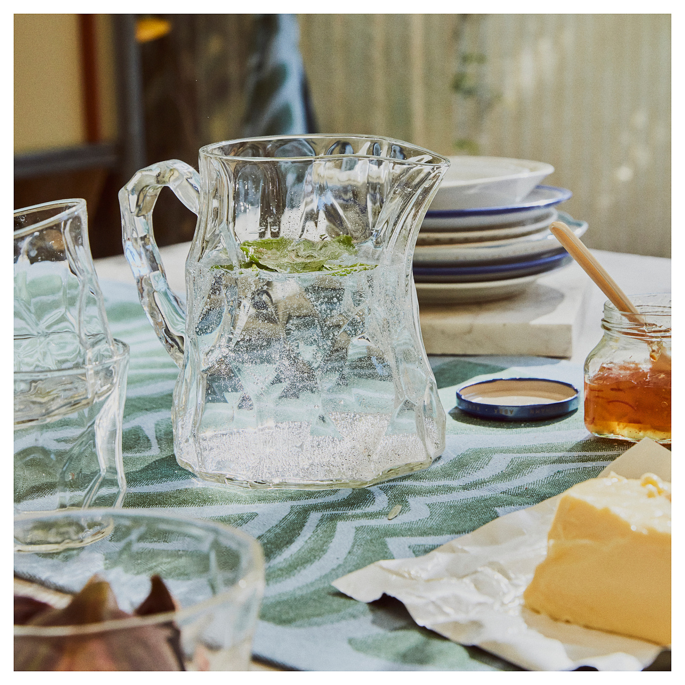 BASTUA jug clear glass - IKEA