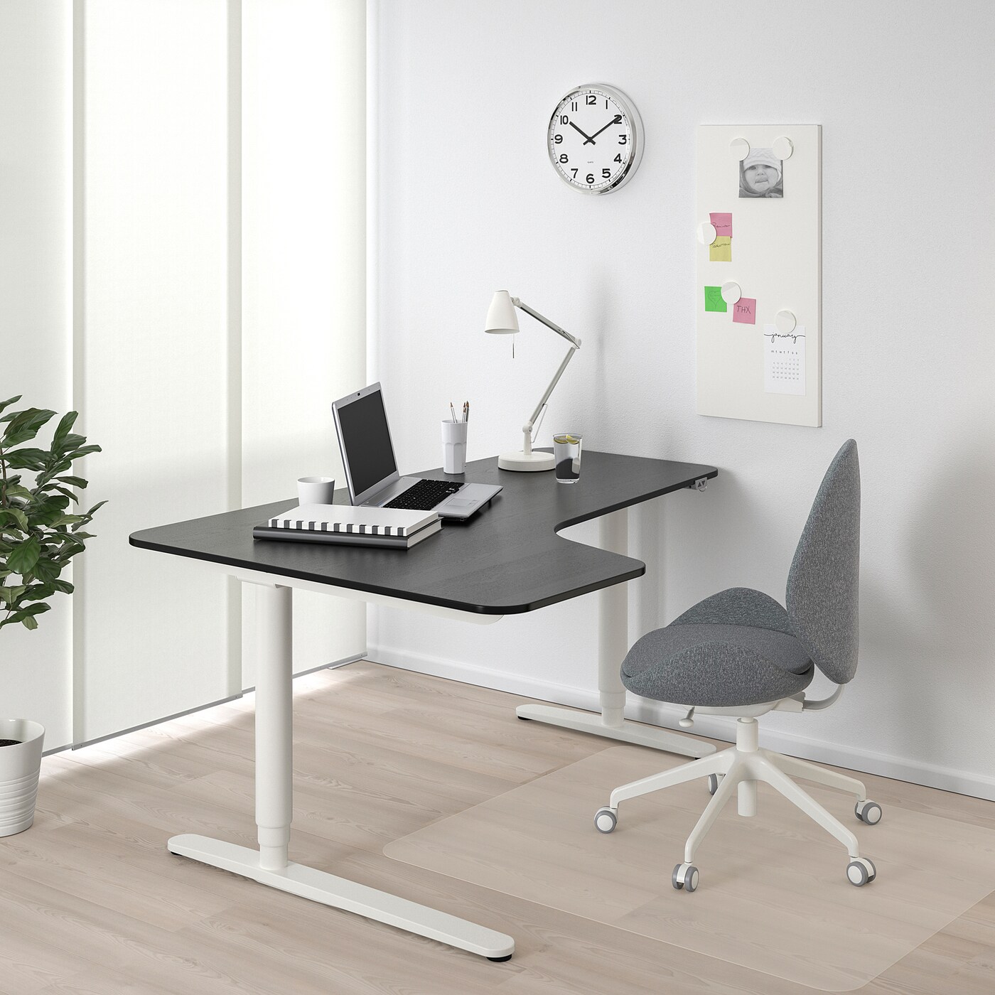 ほし様専用出品】IKEA BEKANT ベカント オフィスデスク ねい 140×60