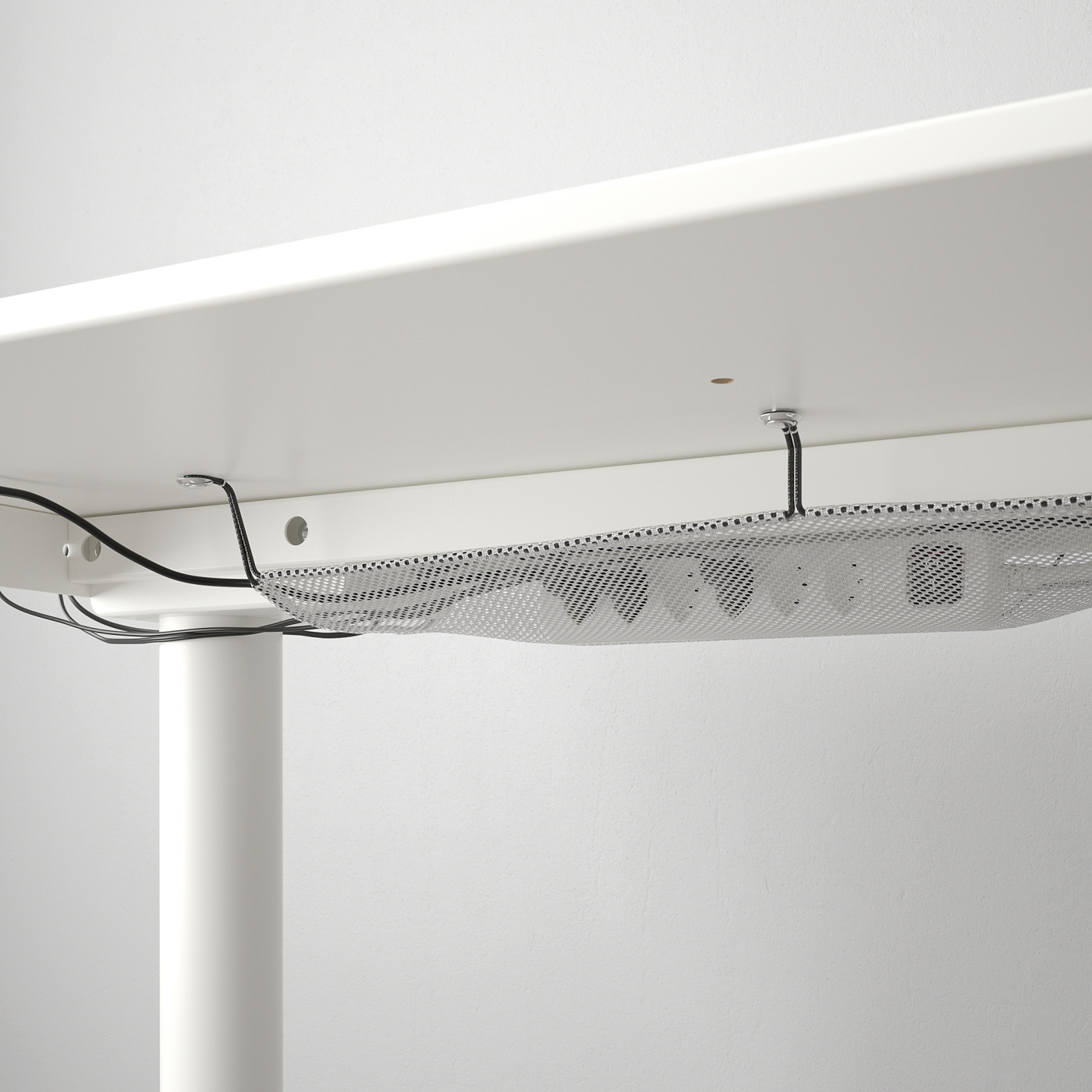 BEKANT desk sit/stand white - IKEA