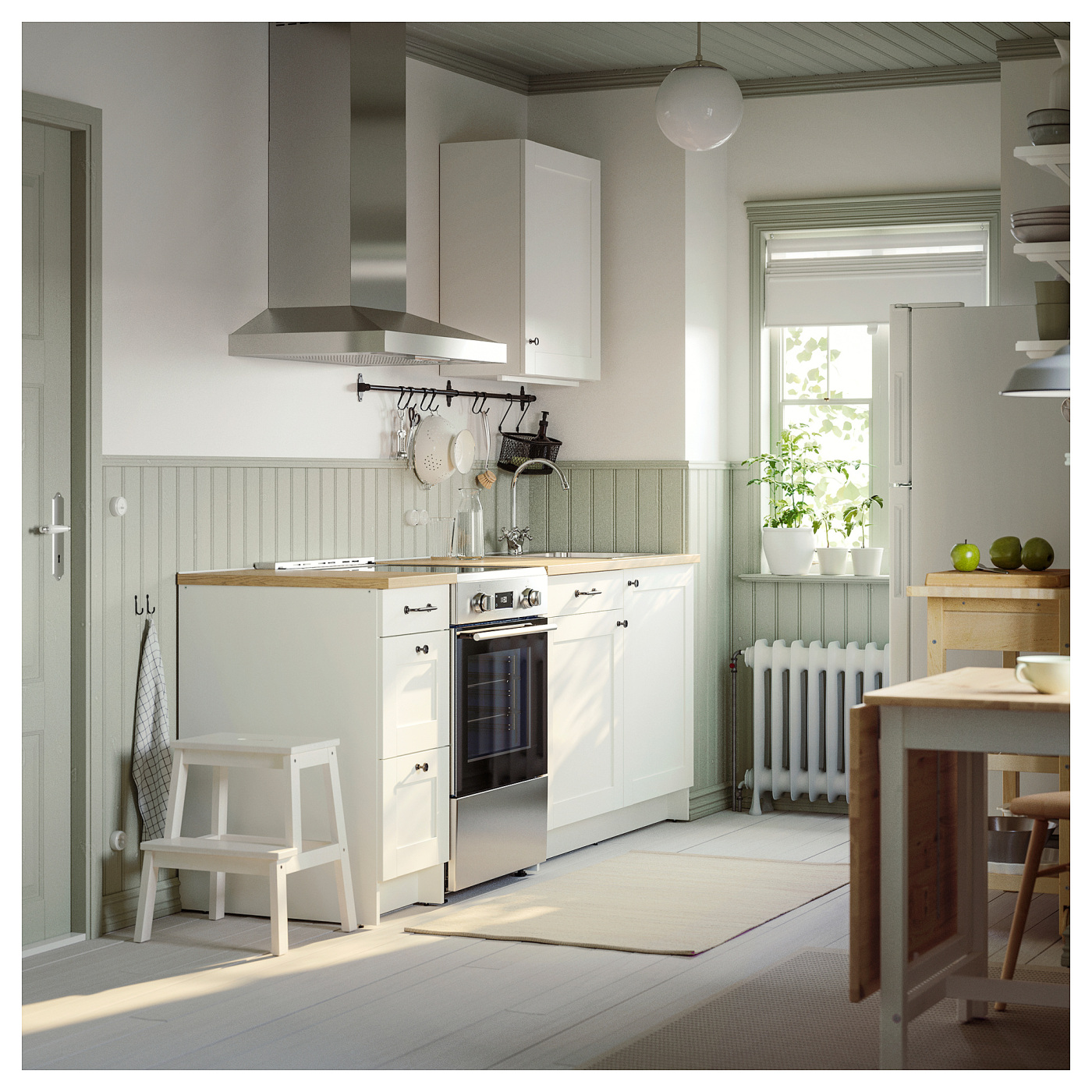 BEKVÄM step stool white - IKEA