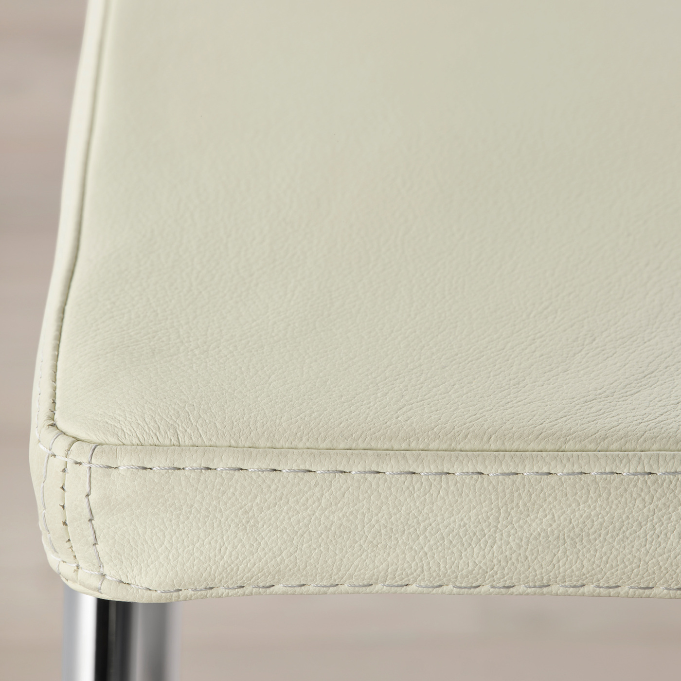 BERNHARD chair chrome-plated/Mjuk white - IKEA