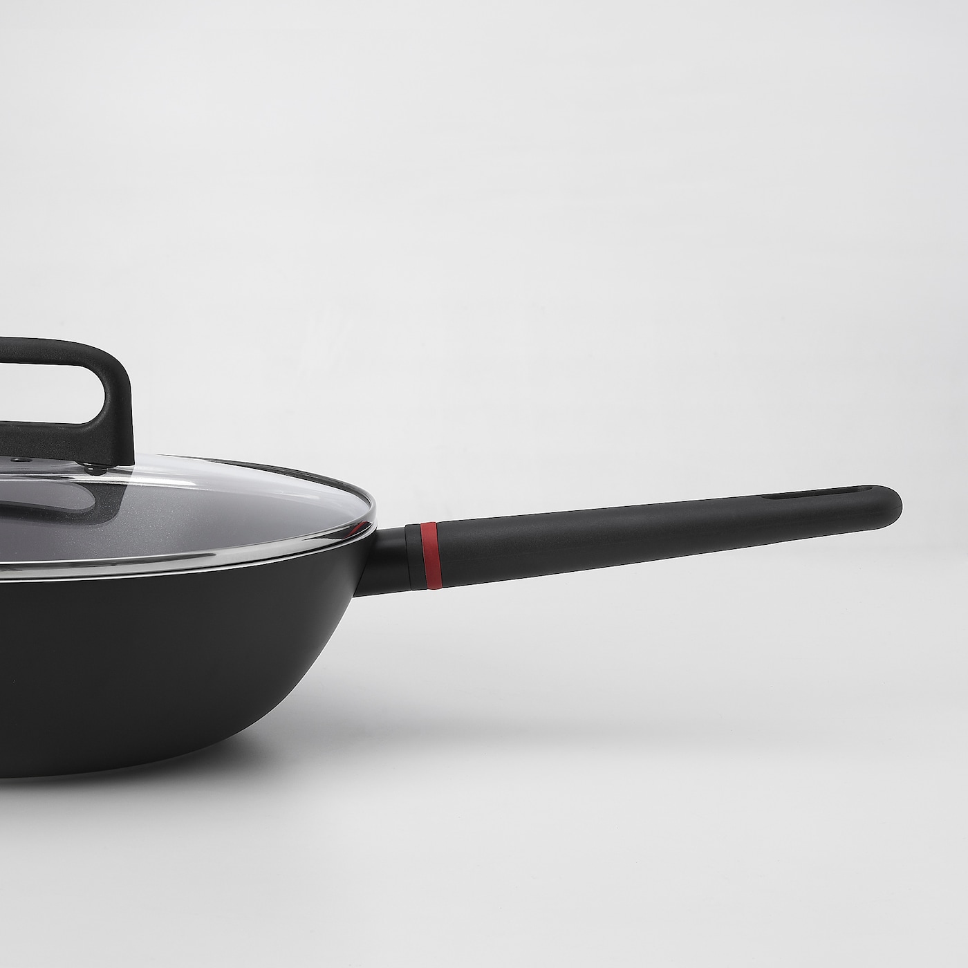 BESINNING wok with lid non-stick coating - IKEA