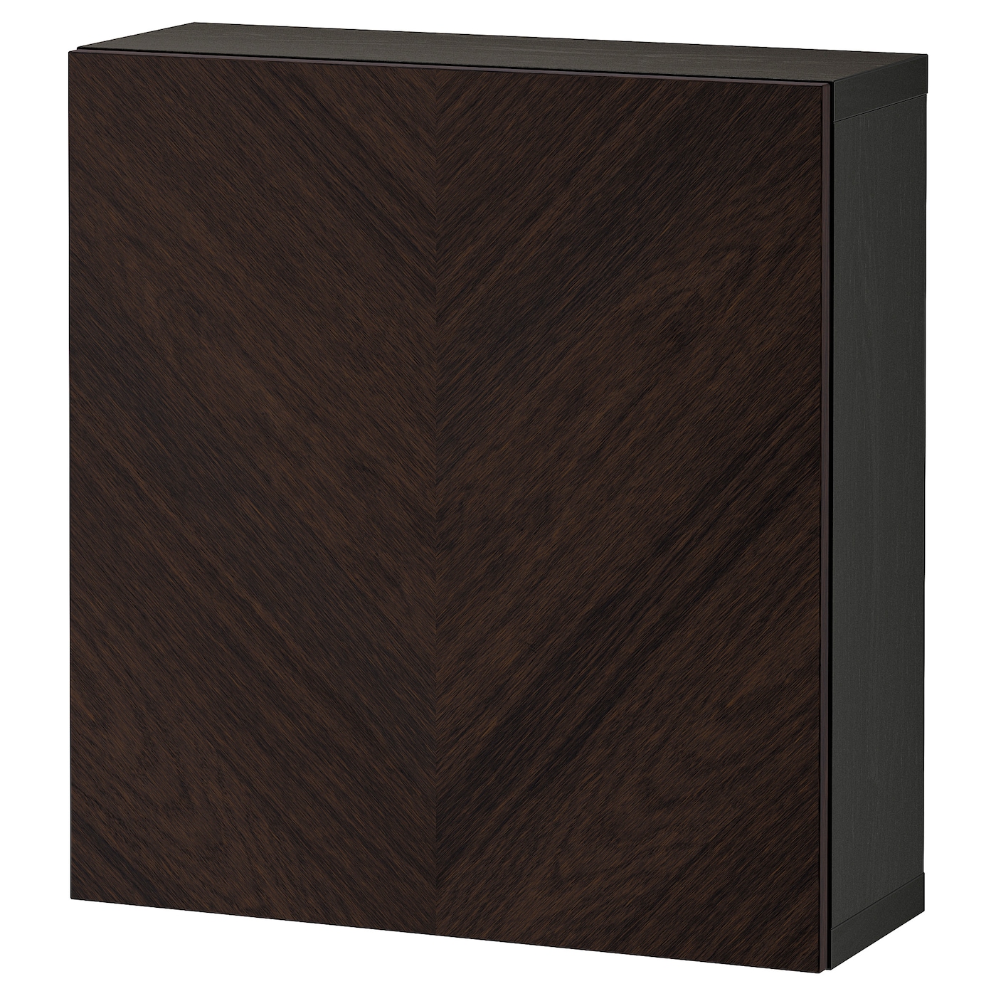 h*e様 invisible ink WOODEN BASE ブラック　15セン BESTÅ shelf unit with door black-brown Hedeviken/dark brown