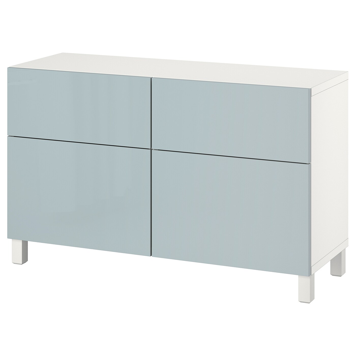 BESTÅ storage combination w doors/drawers white Selsviken