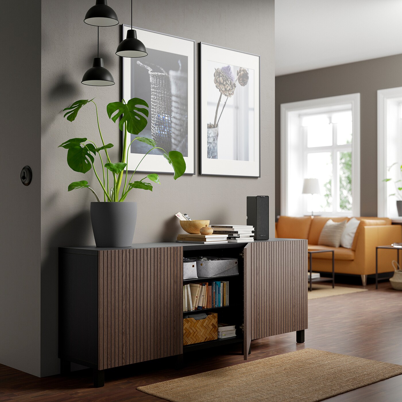 IKEA 姿見　ブラウン IKEA 姿見 ブラウン ブラウン（茶色）のミラー・鏡の通販 - IKEA