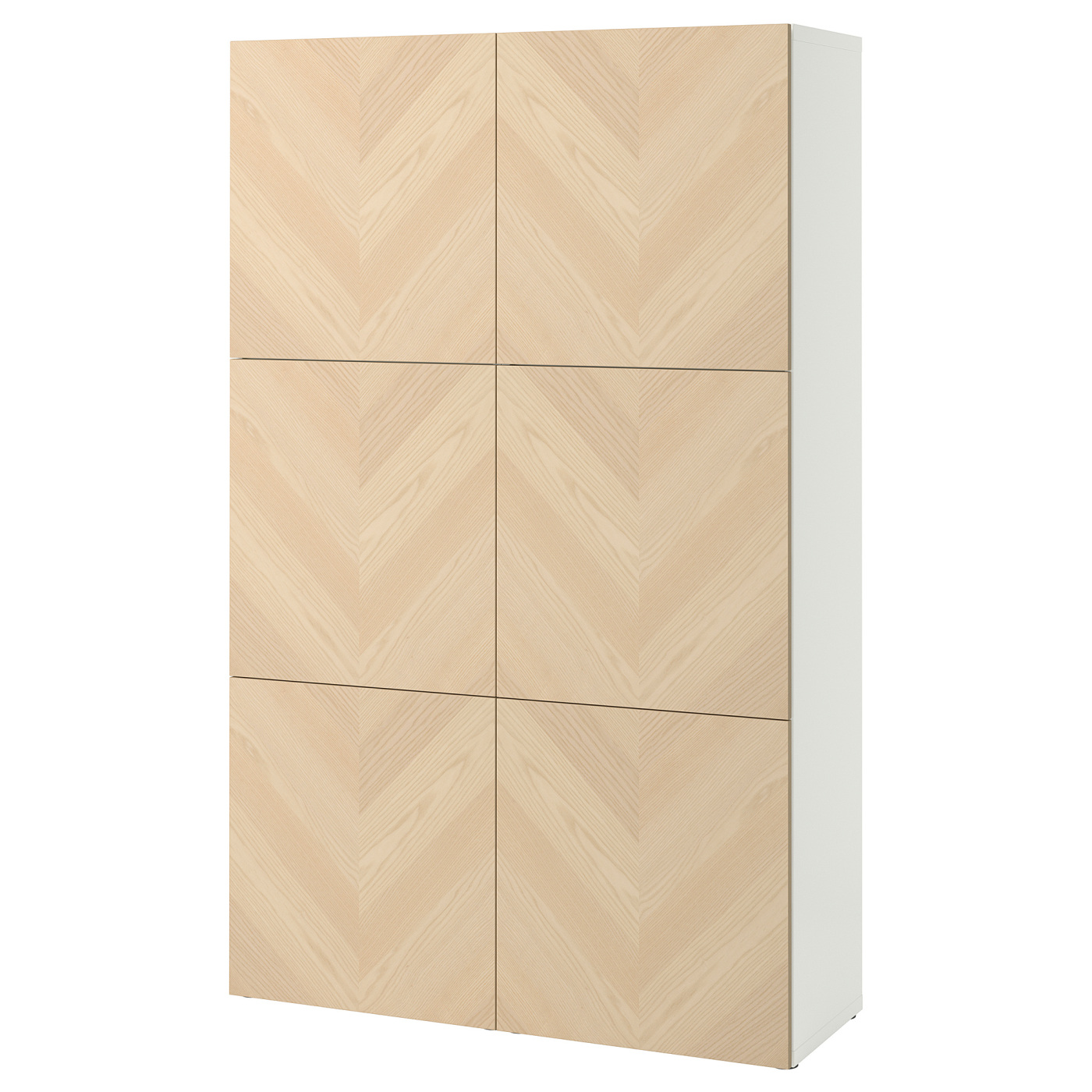 BESTÅ storage combination with doors white/Hedeviken ash veneer - IKEA BESTÅ storage combination with doors white/Hedeviken ash veneer - IKEA