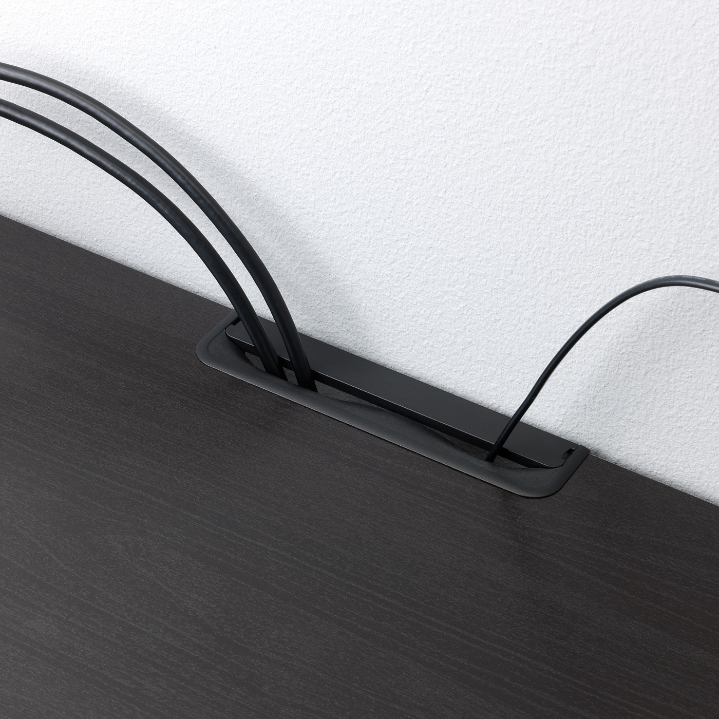 ビッグベアーです BESTÅ TV bench with doors and drawers black-brown/Hedeviken