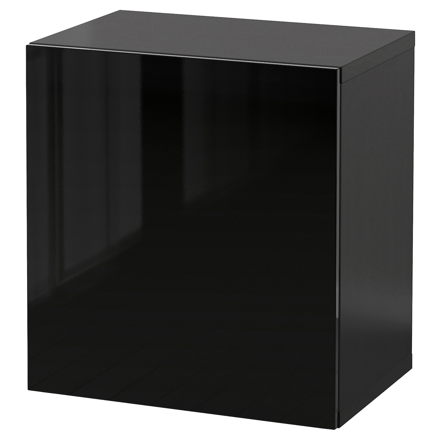 Black high gloss wall unit discount