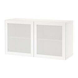 IKEA デトルフ　ホワイト　3台セット BESTÅ wall-mounted cabinet combination white/Lappviken white - IKEA